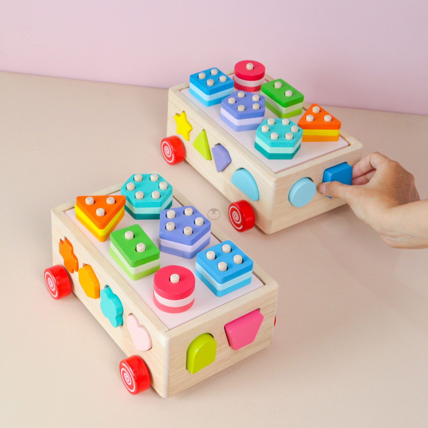 ETSU Shape Sorter Wagon 3in1