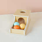 KYOU Basic Montessori Object Permanance Box Ball Drop
