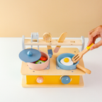 BECA 2 in 1 BBQ Cooking Station Pretend Play - Mainan Pretend Play by Liliboo