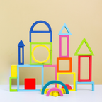 CHIE Rainbow Stacking Blocks - Mainan Balok Susun by Liliboo