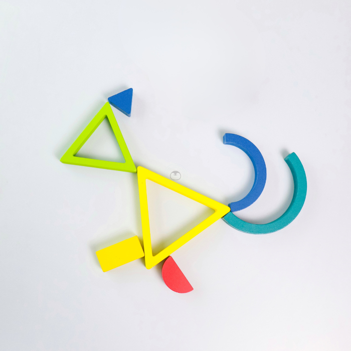CHIE Rainbow Stacking Blocks - Mainan Balok Susun by Liliboo