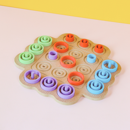 EIJI Otrio Family Board Game - Board Game Kayu by Liliboo