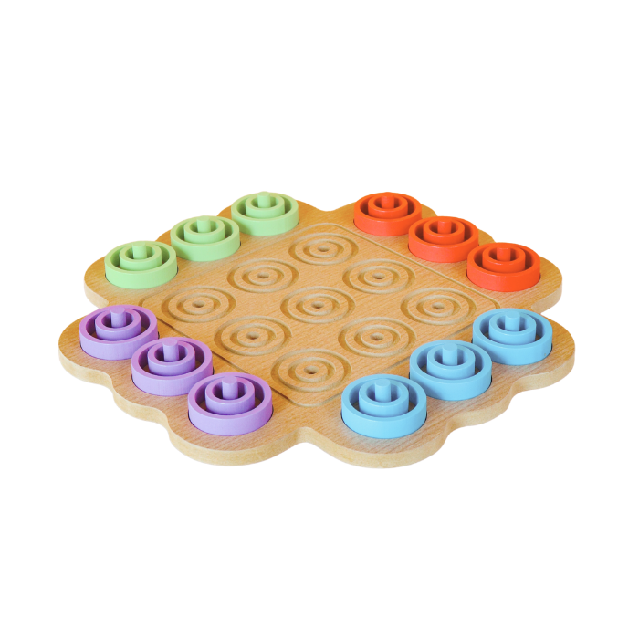 EIJI Otrio Family Board Game - Board Game Kayu by Liliboo
