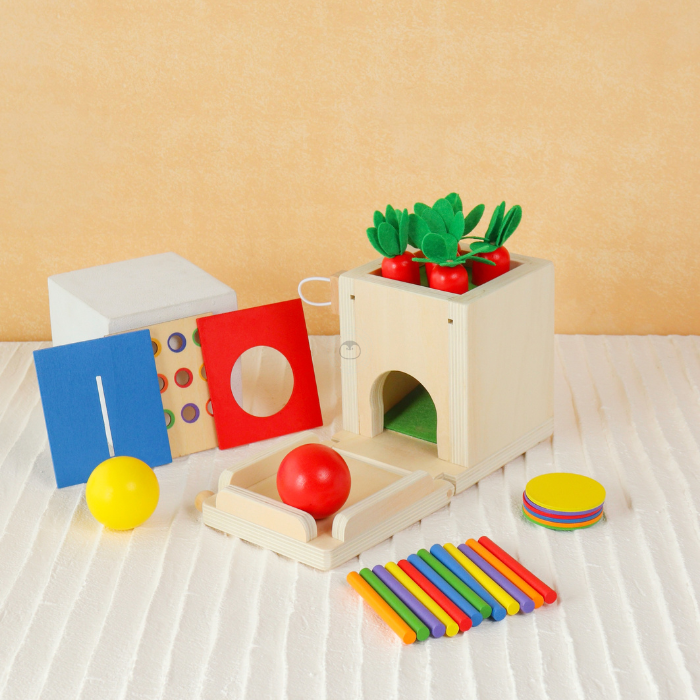 ETSU Activity Cube 4 in 1 - Mainan Activity Cube & Busy Board by Liliboo
