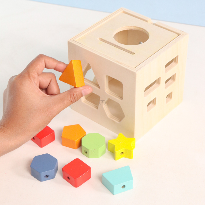 ETSU Activity Cube 7 in 1 - Mainan Activity Cube & Busy Board by Liliboo