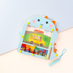 FUJI Magnetic Drawing Coloring Board Dino - Mainan Kenali Warna & Bentuk by Liliboo