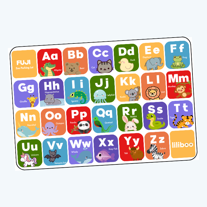 FUJI Magnetic Maze Board Zoo Parking Lot - Mainan Puzzle Magnetic by Liliboo
