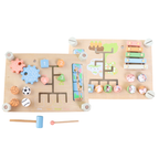 HARU Busy Board Animal Farm 7 in 1 - Mainan Activity Cube & Busy Board by Liliboo