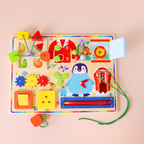 HARU Busy Board Wonder - Mainan Activity Cube & Busy Board by Liliboo
