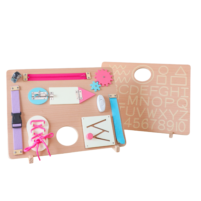 HARU Tracing Busy Board - Mainan Activity Cube & Busy Board by Liliboo