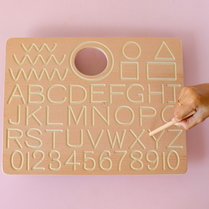 HARU Tracing Busy Board - Mainan Activity Cube & Busy Board by Liliboo