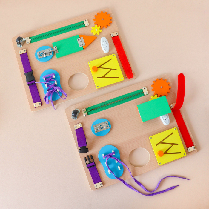 HARU Tracing Busy Board - Mainan Activity Cube & Busy Board by Liliboo