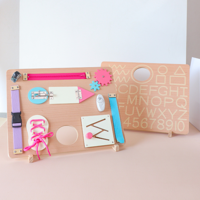 HARU Tracing Busy Board - Mainan Activity Cube & Busy Board by Liliboo