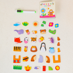 HIRO Magnetic Puzzle Board Farm - Mainan Puzzle Magnetic by Liliboo