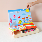 HIRO Magnetic Puzzle Board Ocean - Mainan Puzzle Magnetic by Liliboo