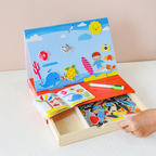 HIRO Magnetic Puzzle Board Ocean - Mainan Puzzle Magnetic by Liliboo