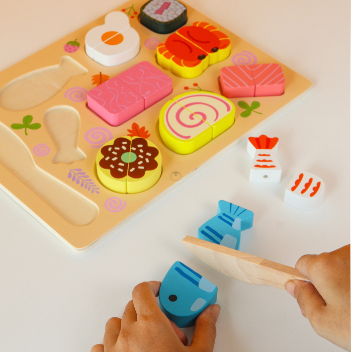 ISAO Cutting Board Pretend Play - Mainan Pretend Play by Liliboo