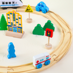 JIRO Mini Train Track - Mainan Pretend Play by Liliboo
