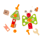 KIMI Creative Toolkit 42 pcs - Mainan Puzzle Kayu by Liliboo