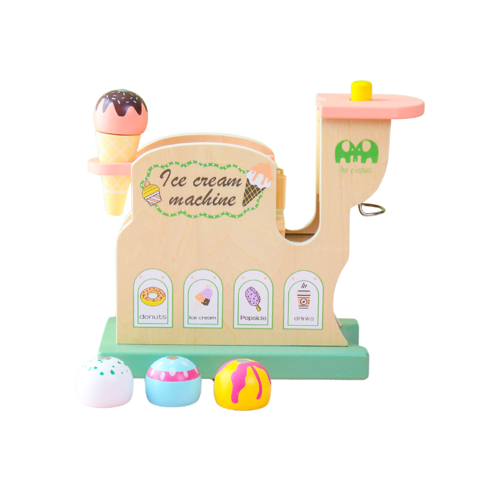 KRIM Ice Cream Machine Pretend Play - Mainan Pretend Play by Liliboo