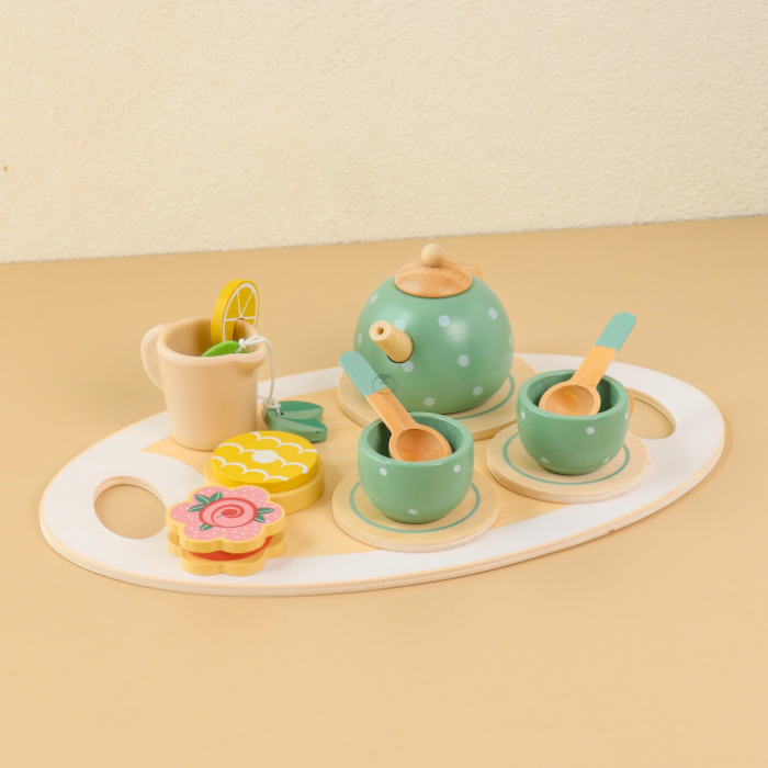 KUMI Nyonya Tea Set - Mainan Pretend Play by Liliboo