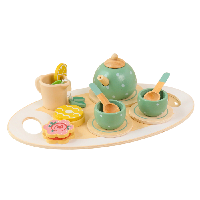 KUMI Nyonya Tea Set - Mainan Pretend Play by Liliboo