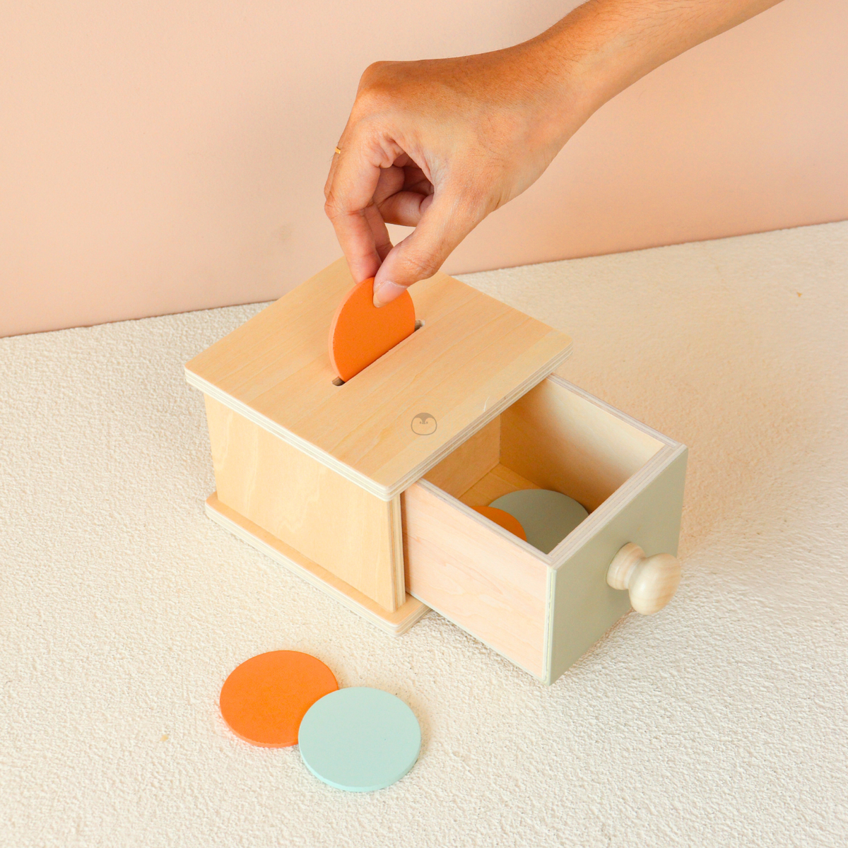 KYOU Basic Montessori Coin Box - Mainan Montessori by Liliboo