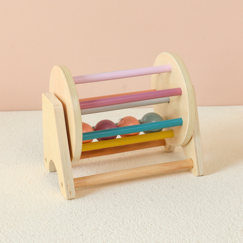 KYOU Basic Montessori Spinning Drum Toy - Mainan Montessori by Liliboo