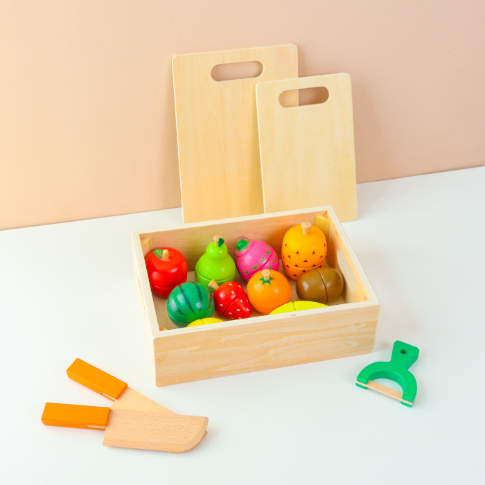 MINA Cutting Fruits Set Pretend Play - Mainan Pretend Play by Liliboo