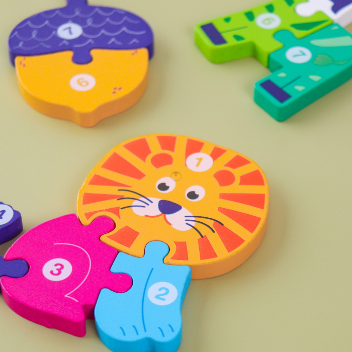MIYU Puzzle 3D - 2 Set - Mainan Puzzle Kayu by Liliboo