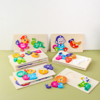 MIYU Puzzle 3D - 2 Set - Mainan Puzzle Kayu by Liliboo