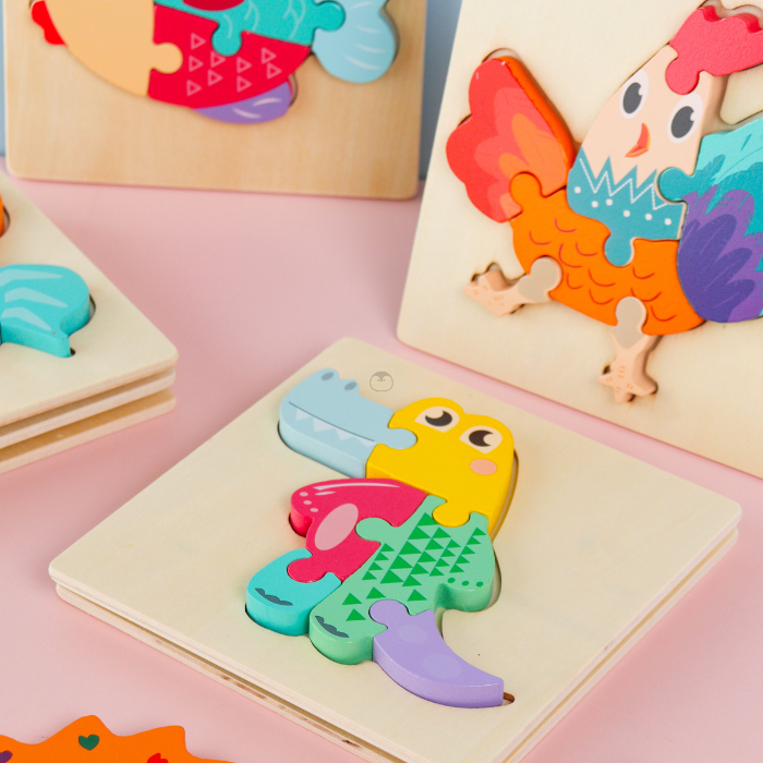 MIYU Puzzle 3D - Mainan Puzzle Kayu by Liliboo