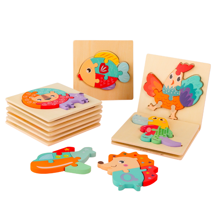 MIYU Puzzle 3D - Mainan Puzzle Kayu by Liliboo