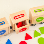 RIKU Magnetic Train 3 in 1 - Mainan Kenali Warna & Bentuk by Liliboo