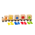 RIKU Magnetic Train 3 in 1 - Mainan Kenali Warna & Bentuk by Liliboo