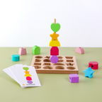 SHOU Basic Color Blocks 3 In 1 - Mainan Kenali Warna & Bentuk by Liliboo