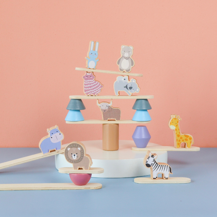 SUZU Animal Stacking Toy - Mainan Balok Susun by Liliboo