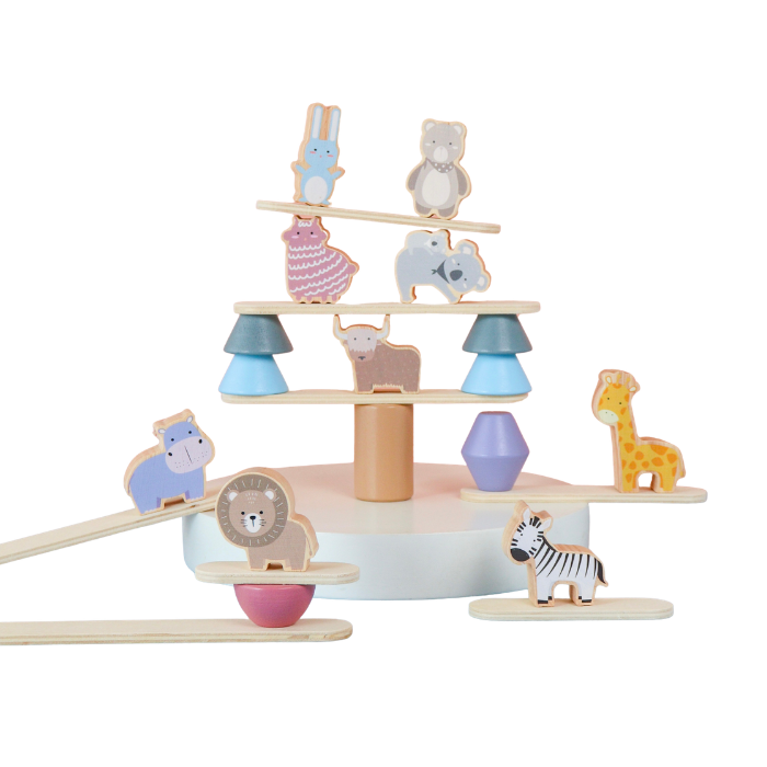 SUZU Animal Stacking Toy - Mainan Balok Susun by Liliboo