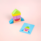 TOMI Bright Building Blocks 15 pcs - Mainan Balok Susun by Liliboo