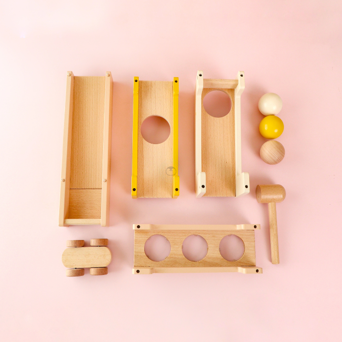 TOMO Hammer Toy 2 in1 - Mainan Palu Kayu (Hammer Toy) by Liliboo