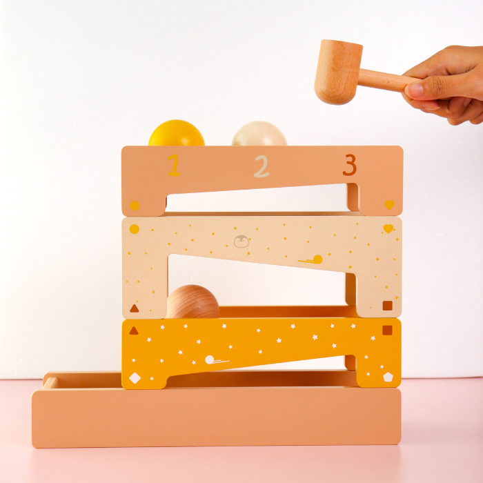 TOMO Hammer Toy 2 in1 - Mainan Palu Kayu (Hammer Toy) by Liliboo