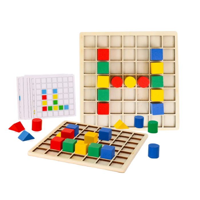 YUBI Blocks Stacking Puzzle - Mainan Puzzle Kayu by Liliboo
