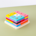 YUJI Tetris Logic Block Puzzle - Mainan Puzzle Kayu by Liliboo