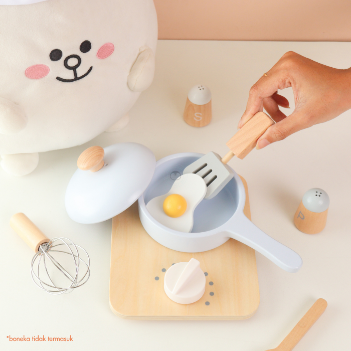 YUMI Chef Set - Mainan Pretend Play by Liliboo