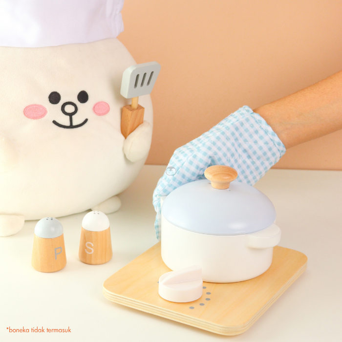 YUMI Chef Set - Mainan Pretend Play by Liliboo