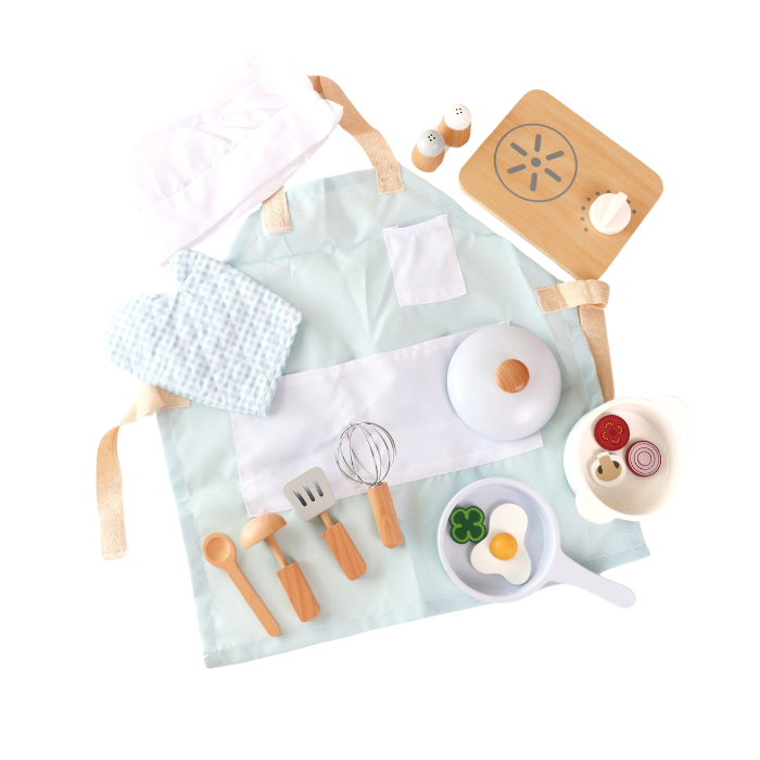 YUMI Chef Set - Mainan Pretend Play by Liliboo