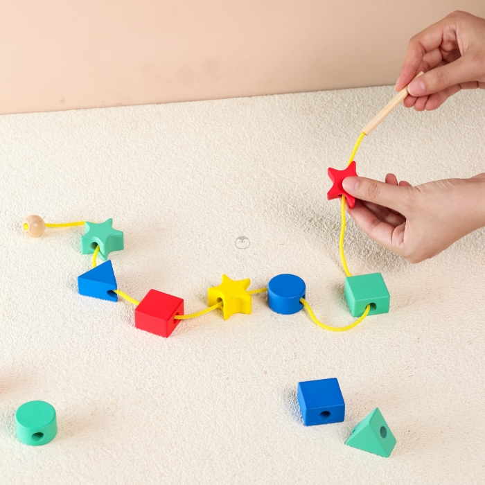 YUNA Multifunctional Blocks 4 in 1 - Mainan Kenali Warna & Bentuk by Liliboo