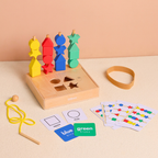 YUNA Multifunctional Blocks 4 in 1 - Mainan Kenali Warna & Bentuk by Liliboo