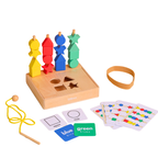 YUNA Multifunctional Blocks 4 in 1 - Mainan Kenali Warna & Bentuk by Liliboo